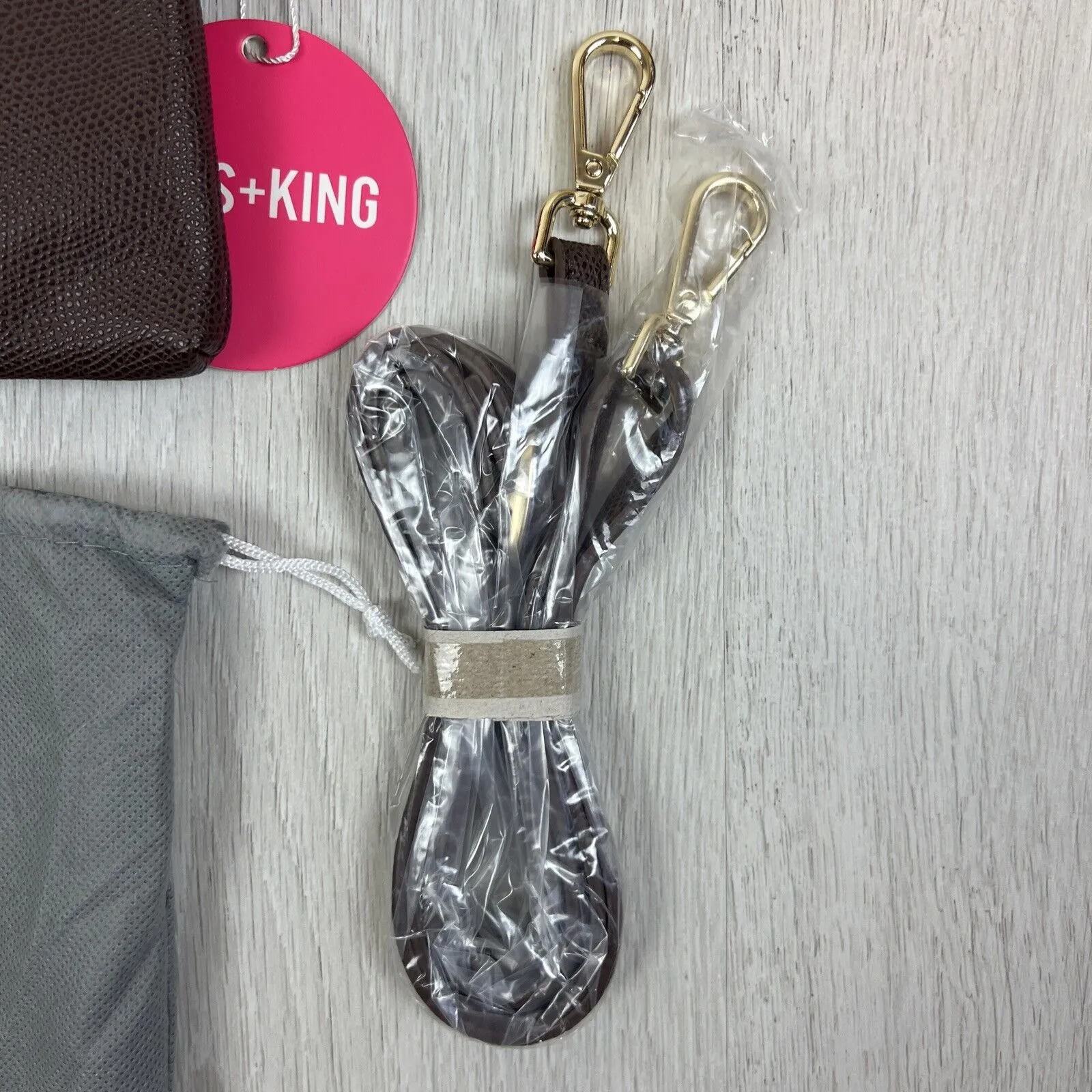 Elms And King Bowery Wallet/Clutch Cocoa (New)