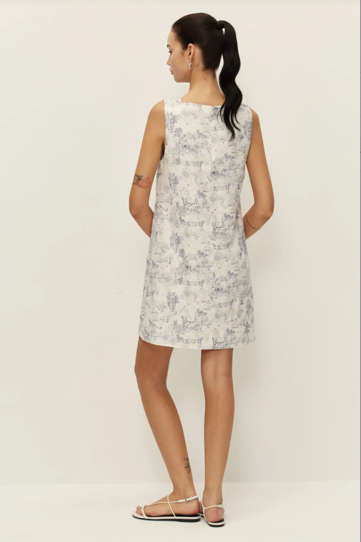 ELODIE | Tasa Linen Dress