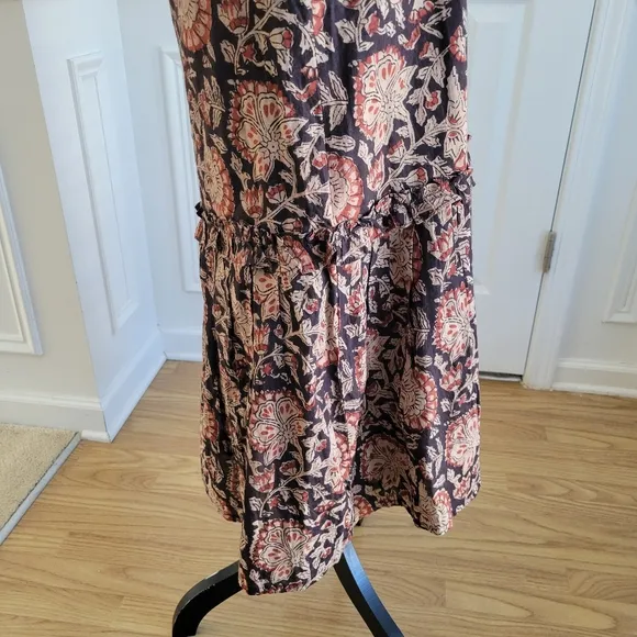 Emerson Fry Lucy Midi‎ Spring Dress Thalia Print Organic Cotton