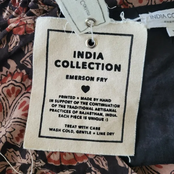 Emerson Fry Lucy Midi‎ Spring Dress Thalia Print Organic Cotton