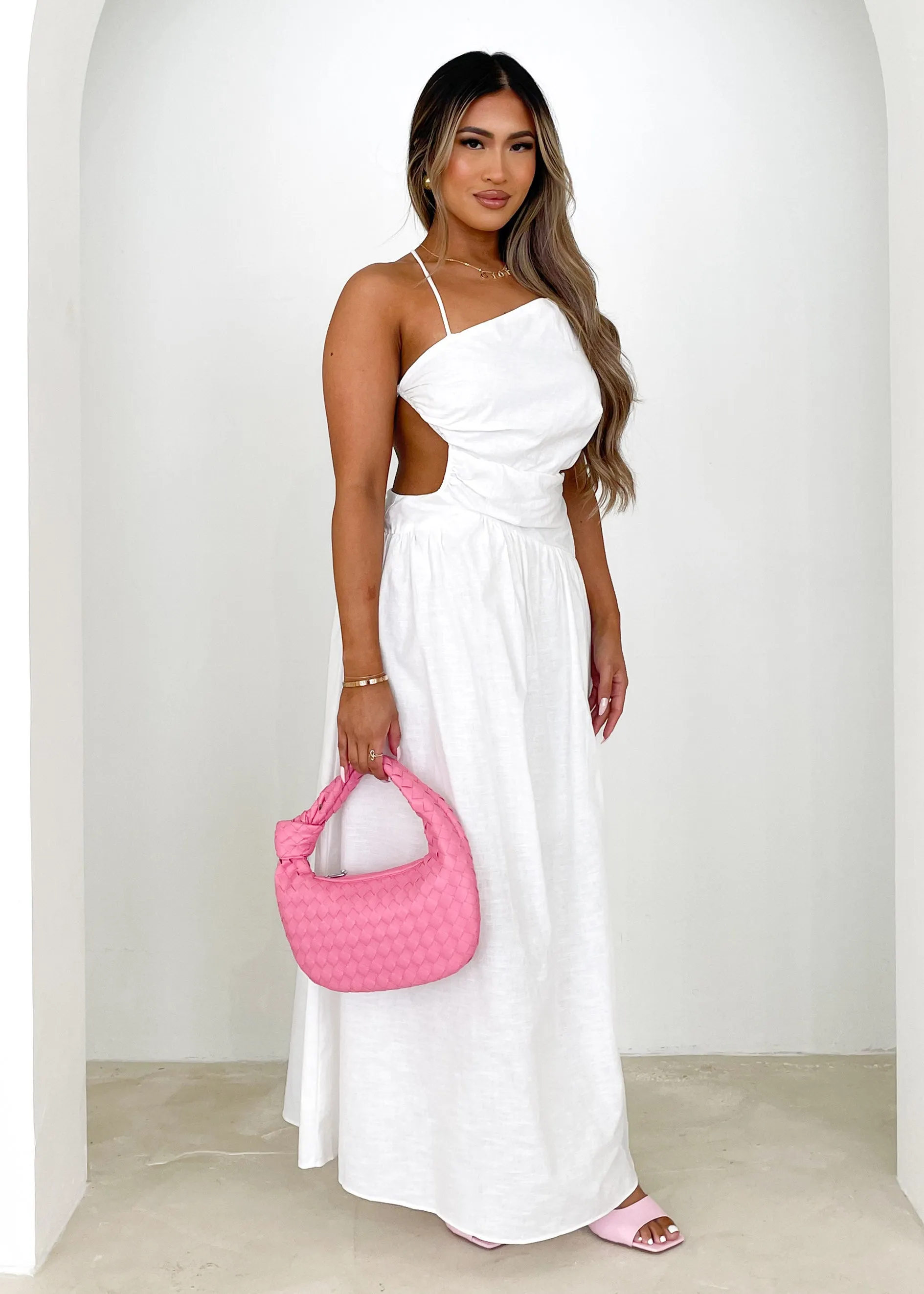 Estellia Maxi Dress - Off White