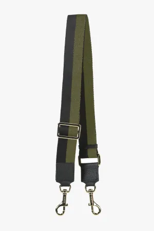 Feature Black   Khaki Bag Strap