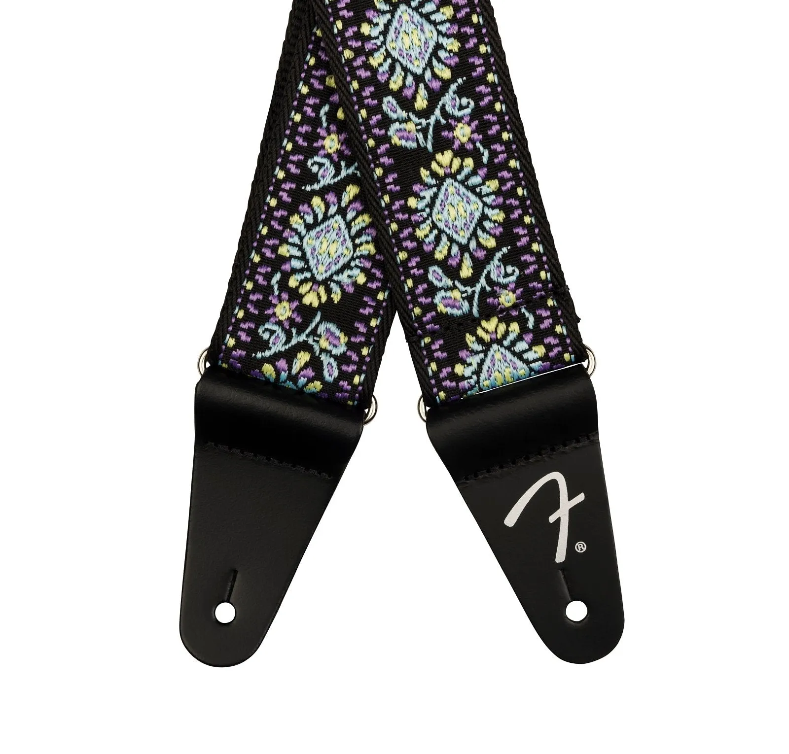 Fender Pasadena Woven Blue Lotus Guitar Strap