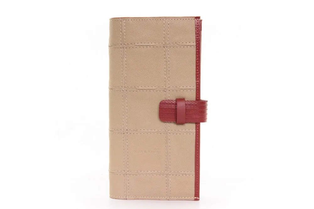 Fire & Hide Travel Wallet - Cognac