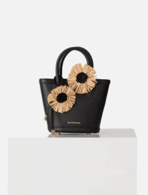 Flores Mini Bag - Black