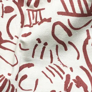 FOLD in copper - Fabric by the yard