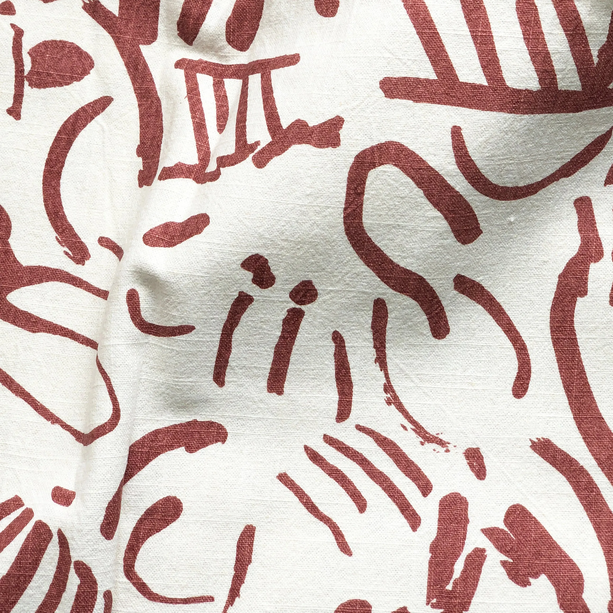 FOLD in copper - Fabric by the yard