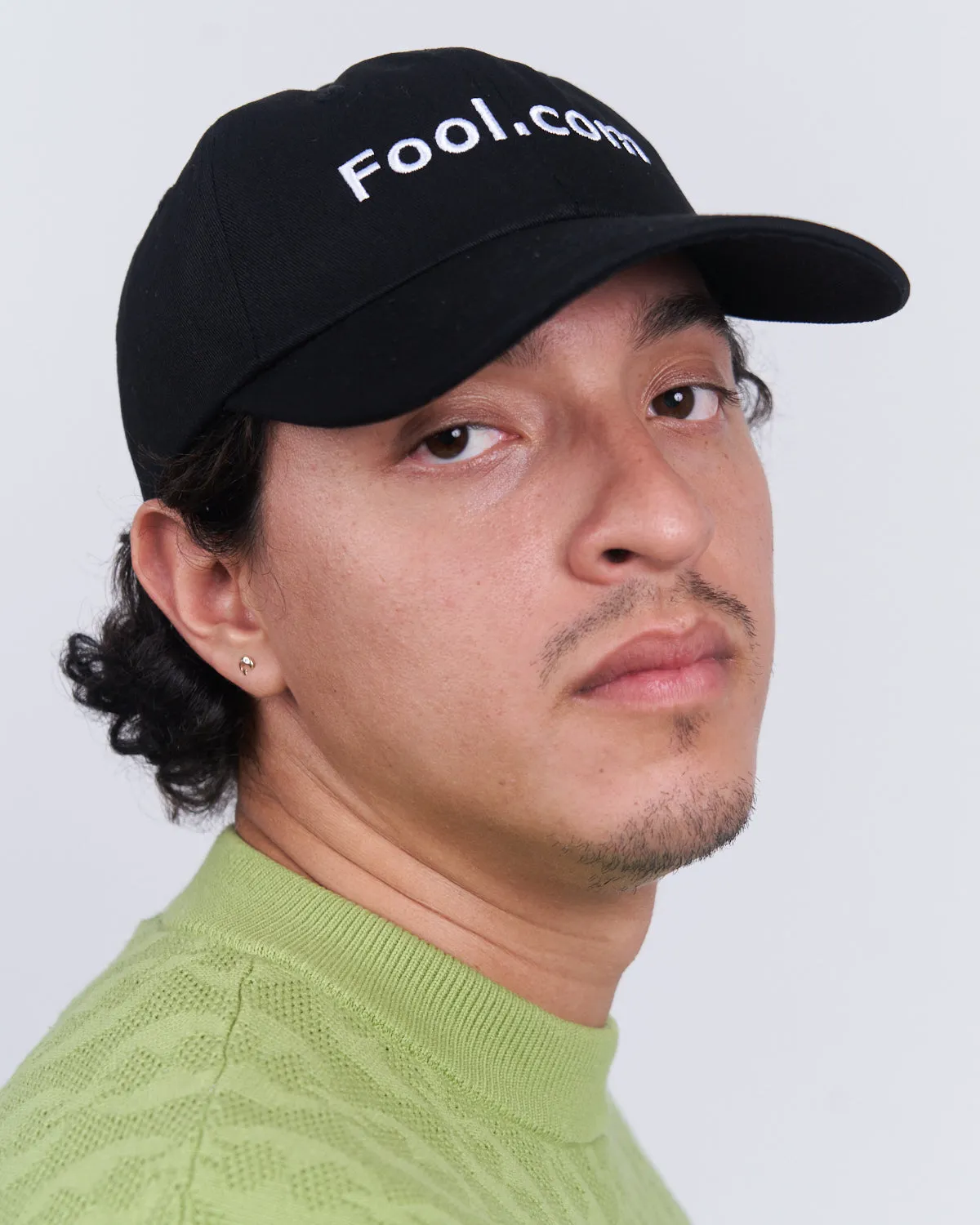 Fool.com Hat Black
