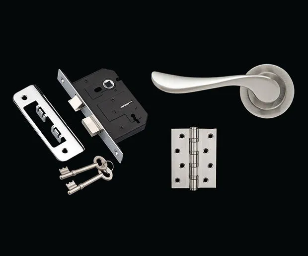 Fortessa Swish Satin Nickel Box Set