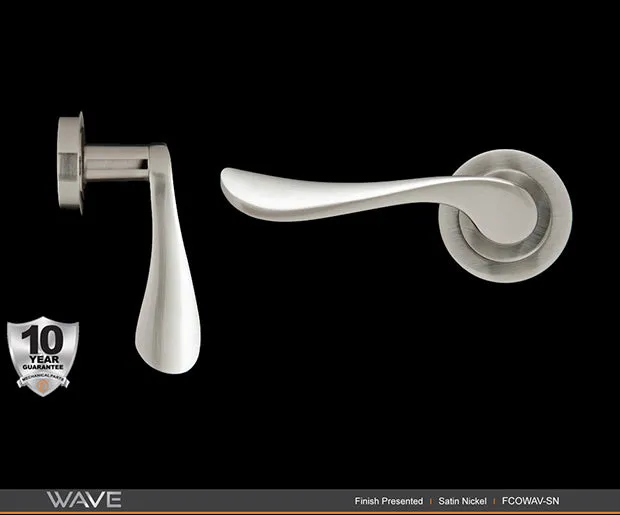 Fortessa Swish Satin Nickel Privacy WC Box Set