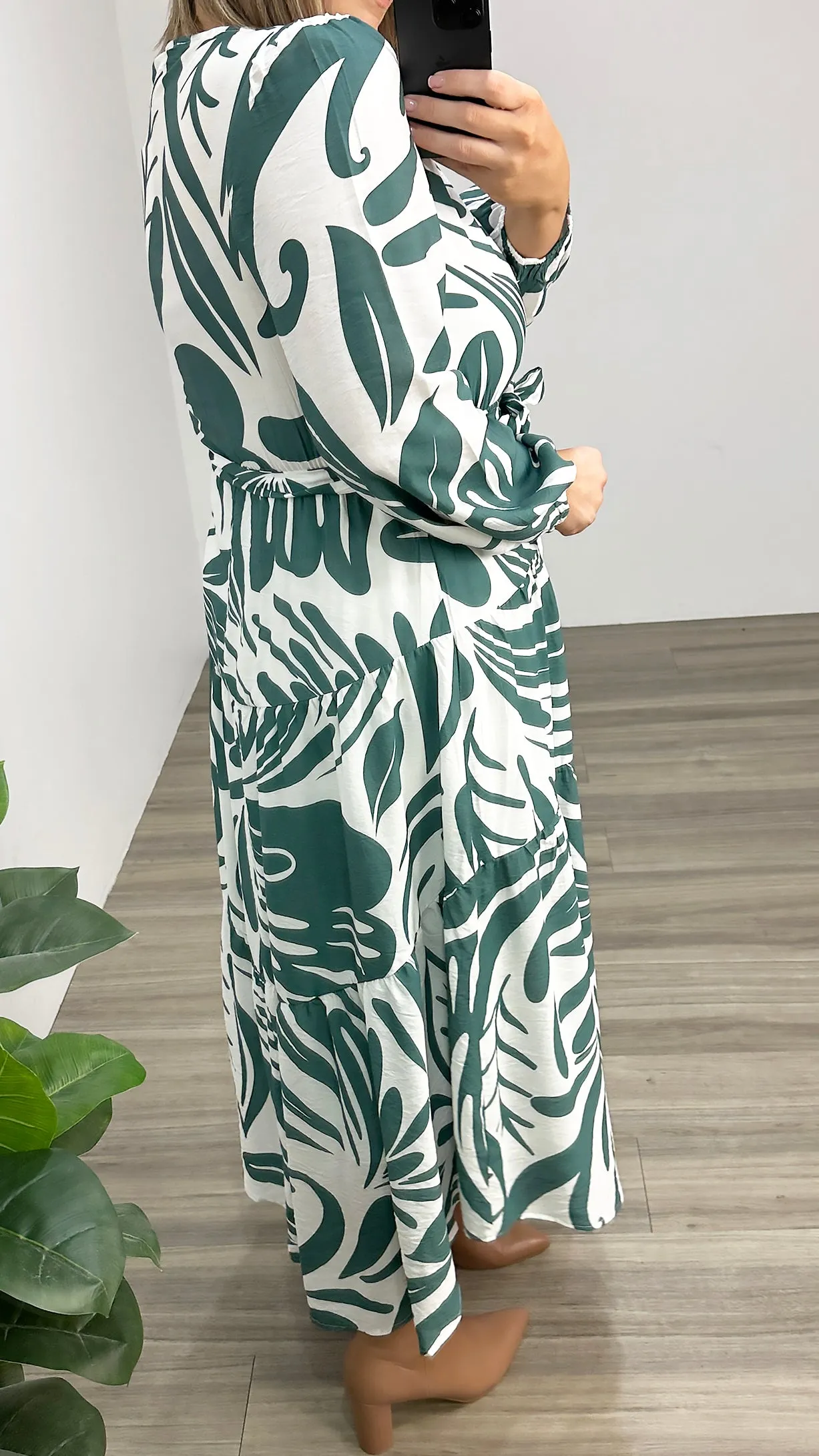 Freya Cross Over Midi Dress