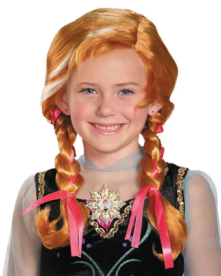 Frozen Anna Child Wig Child Girls