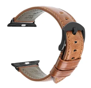 Furper APL088 Genuine Leather Straps For All Apple Watch Series