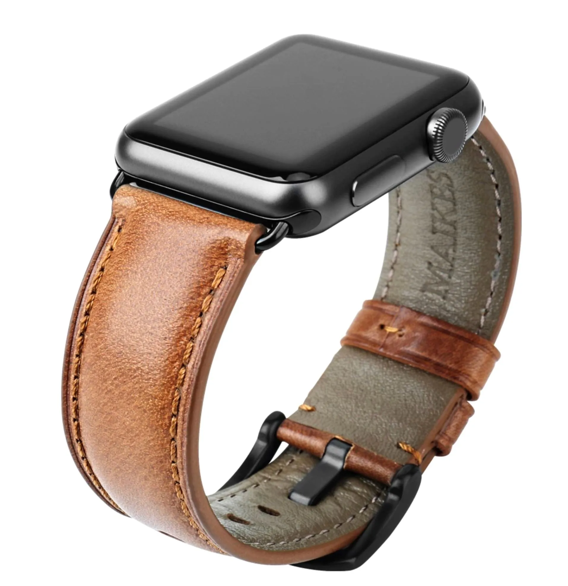 Furper APL088 Genuine Leather Straps For All Apple Watch Series