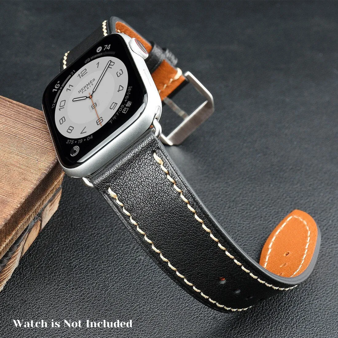Furper APL4024 Premium Genuine Leather Apple Watch Straps Replacement For All Series