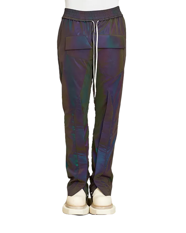 GB RAINBOW REFLECTIVE NYLON SWEATPANTS