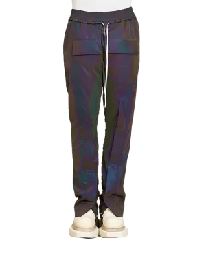GB RAINBOW REFLECTIVE NYLON SWEATPANTS
