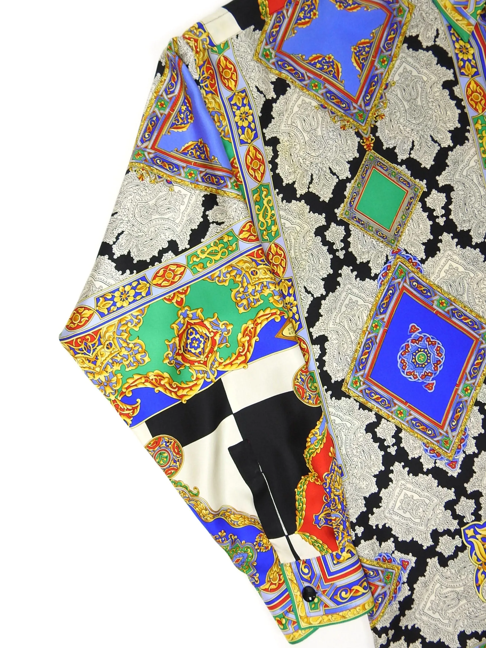 Gianni Versace Silk Shirt Size 48