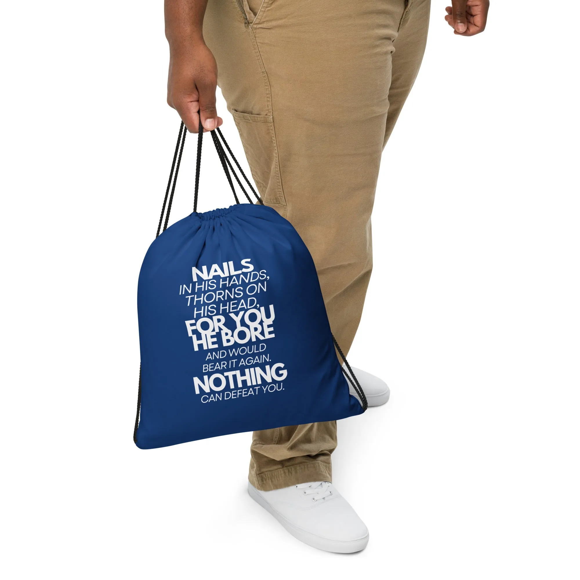 Gift for Him Drawstring bag