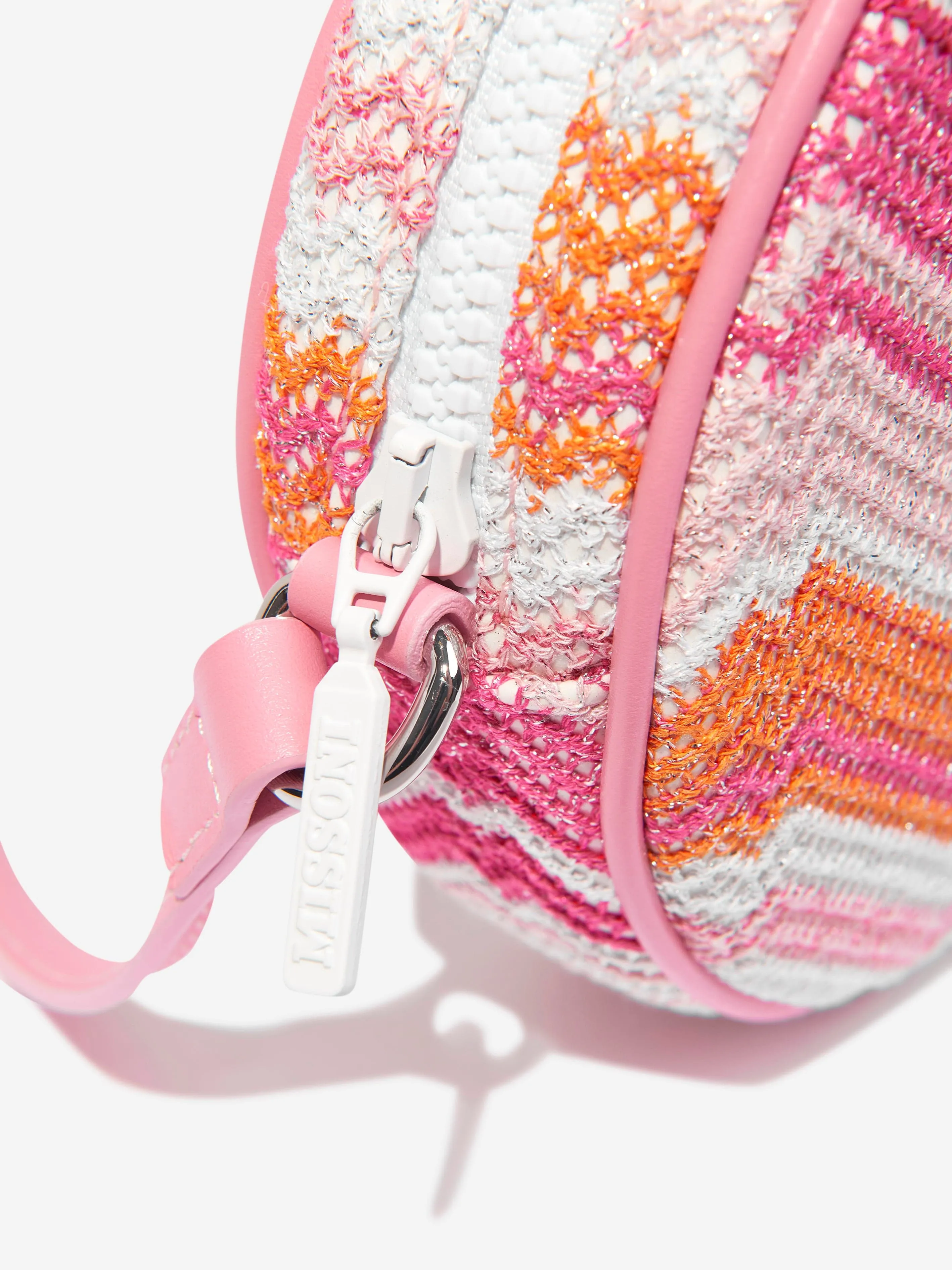Girls Zigzag Shoulder Bag in Multicolour (20cm)
