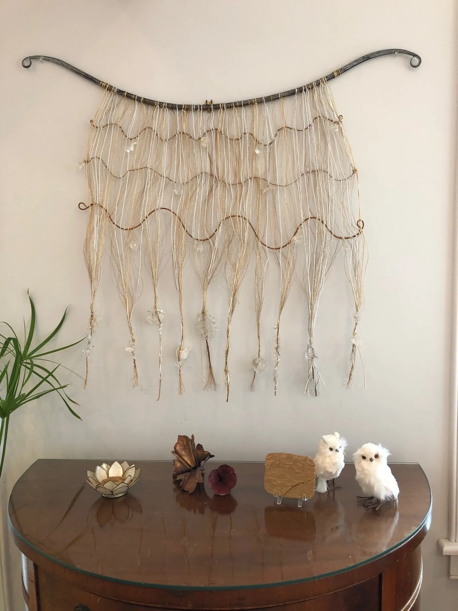 (Glass Wave Tapestry ) Tapetum Unda Vitro