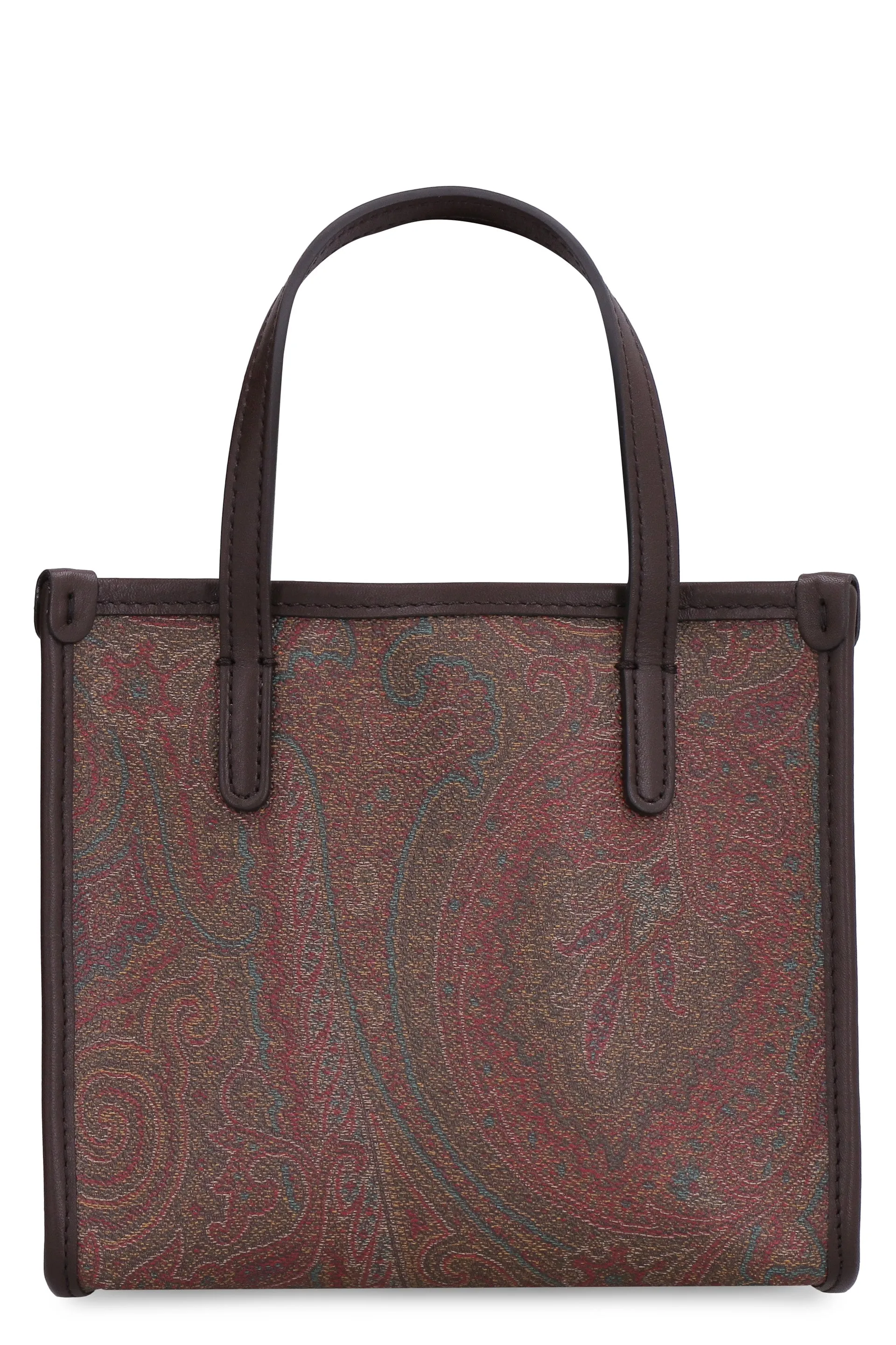 Globetrotter mini tote bag with studs