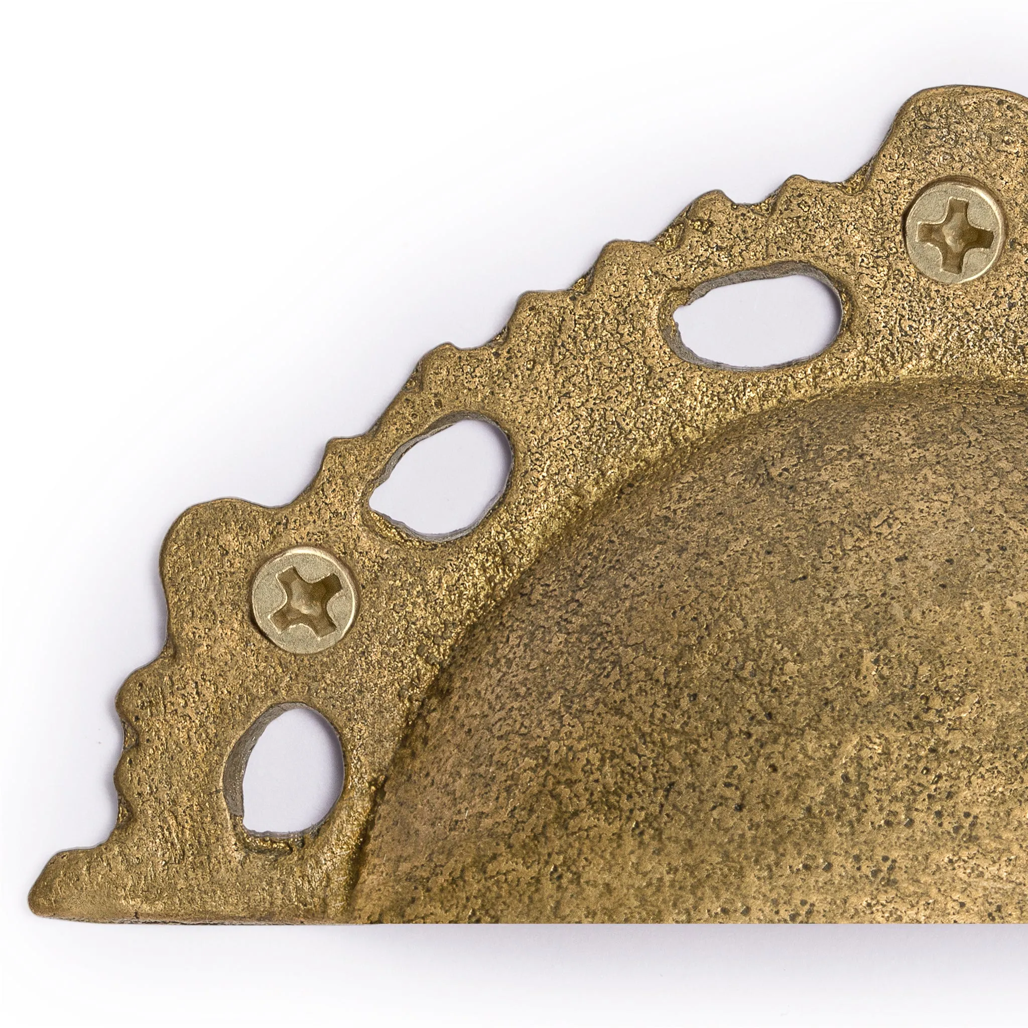 Golden Gear Handle Pulls 3" - Set of 2