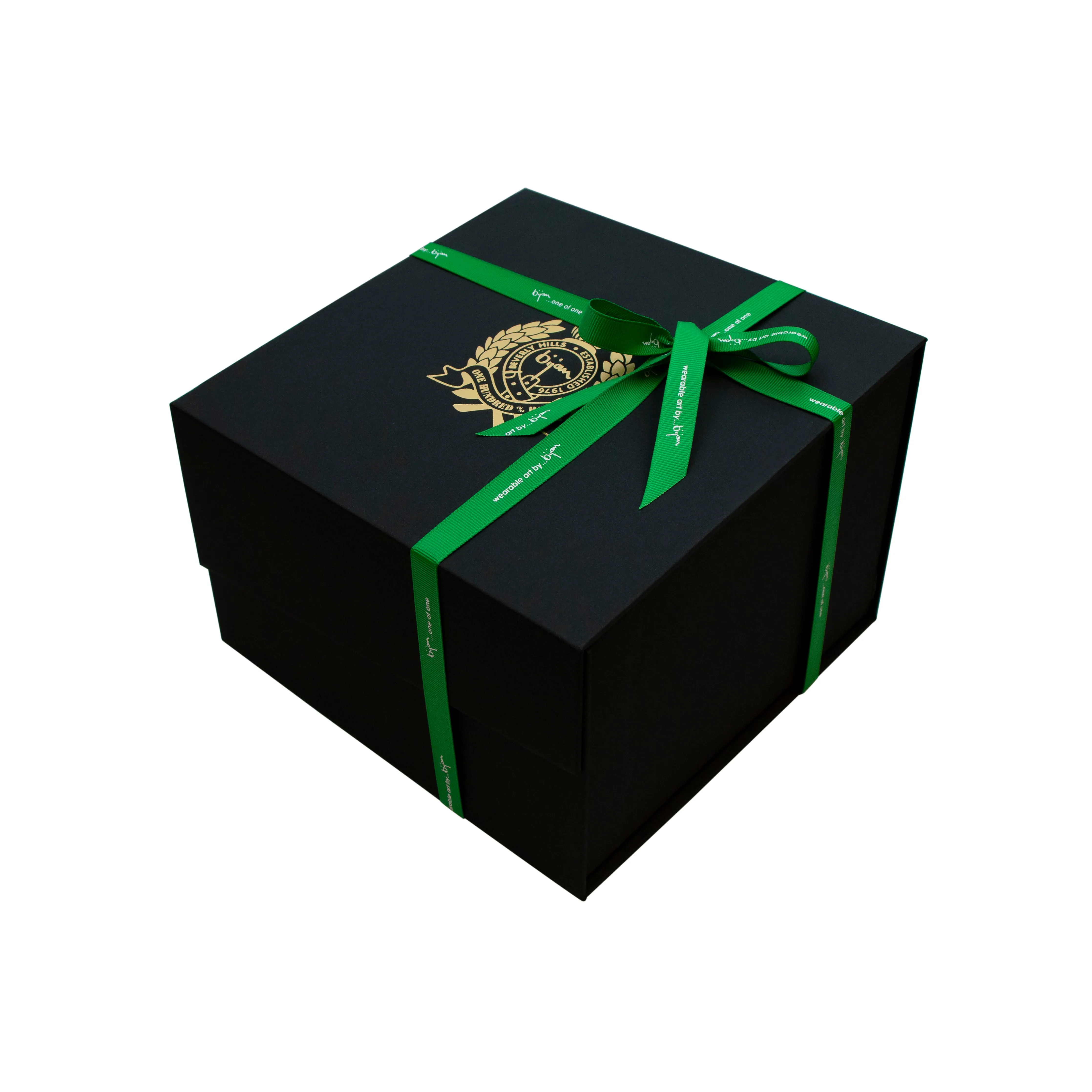 Green with Gold Crest Cap