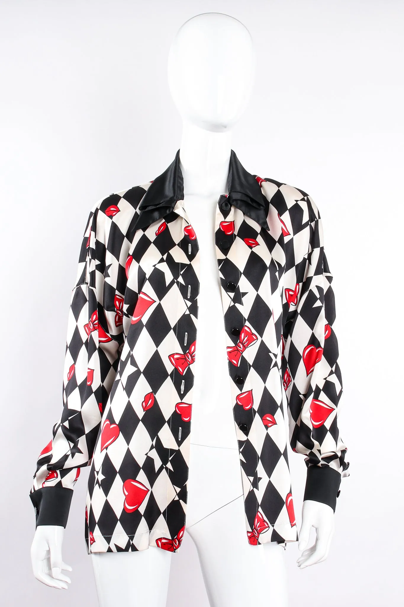Harlequin Hearts & Bows Shirt