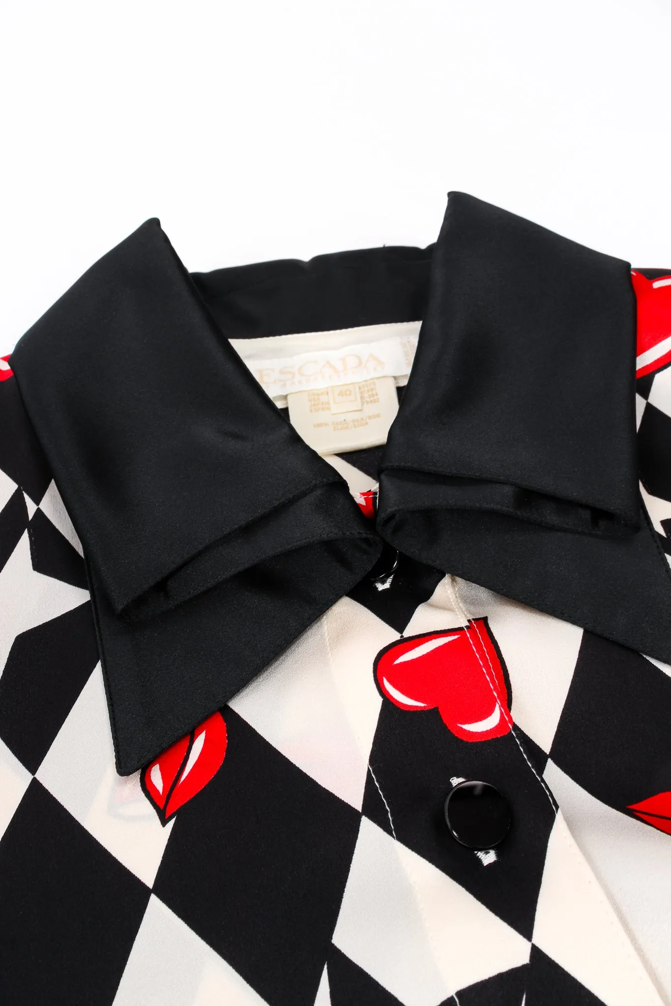 Harlequin Hearts & Bows Shirt