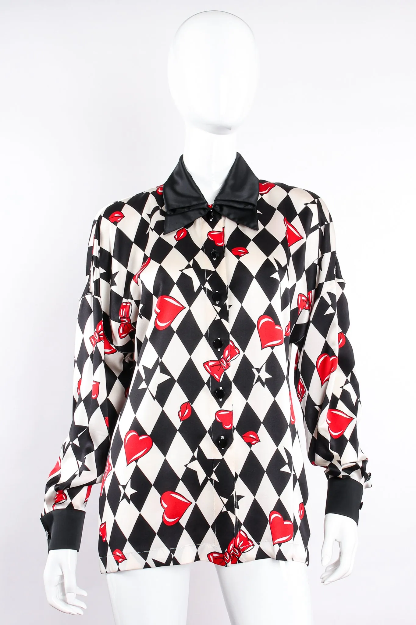 Harlequin Hearts & Bows Shirt