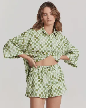 Harlow Short Checkerboard