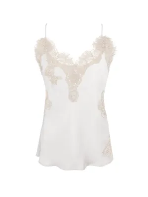 Harper Bias Cami - Cloud/Pearl