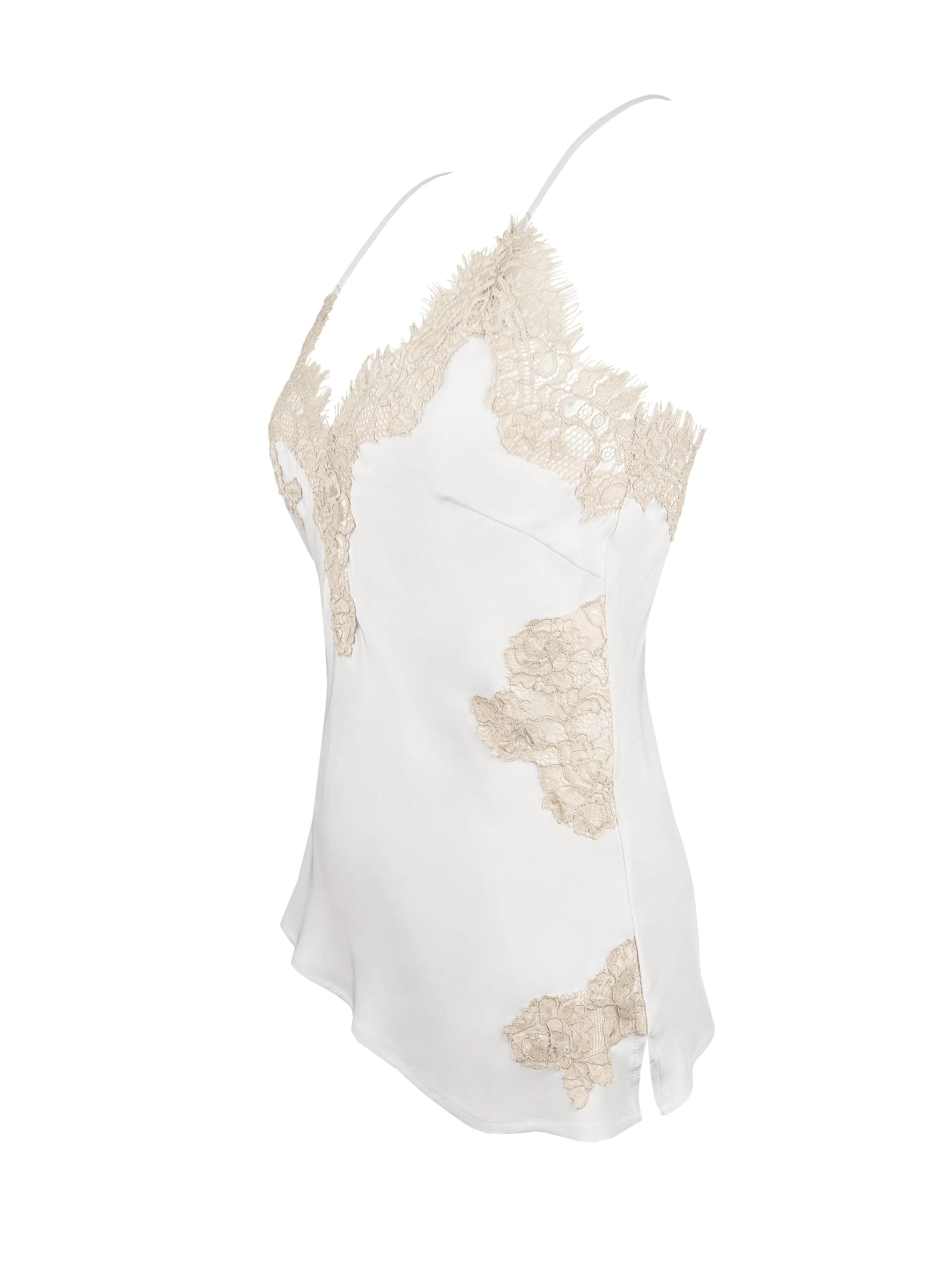 Harper Bias Cami - Cloud/Pearl
