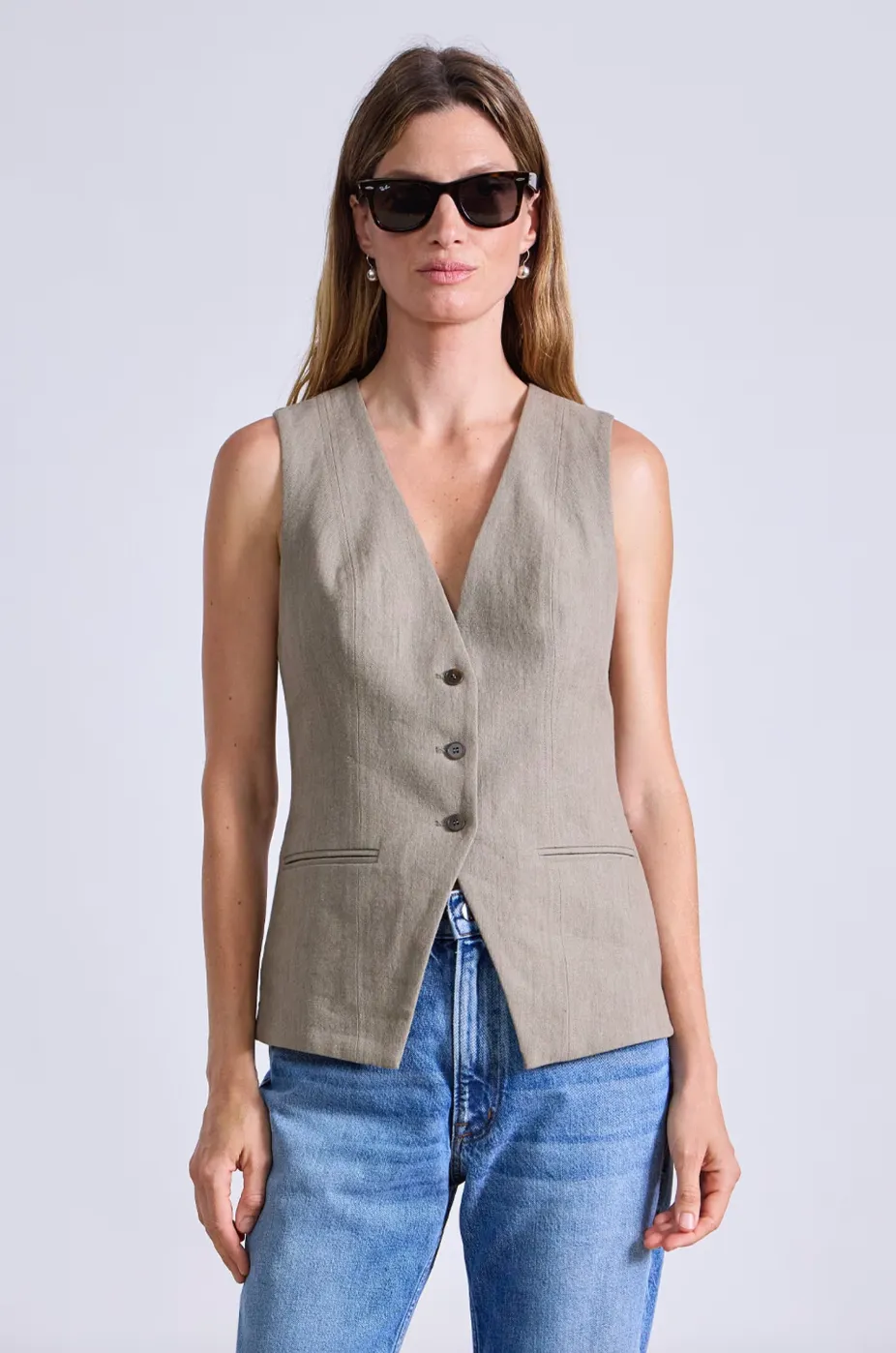Helena V-Neck Vest