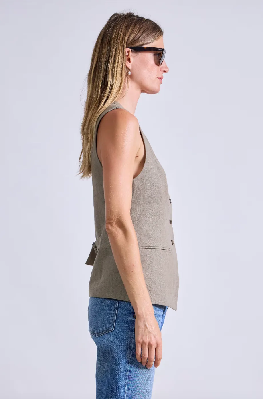 Helena V-Neck Vest