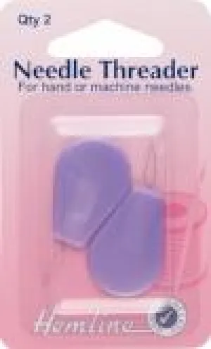 Hemline Needle Threaders With Plastic Handles - Pack of 2