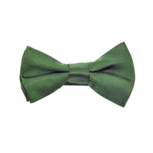 Henley Children's Silk Bow Tie - Green Park