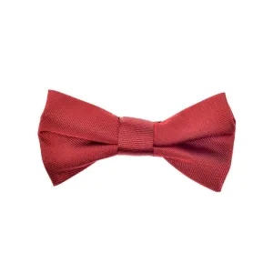 Henley Children's Silk Bow Tie - Pillar Box Red