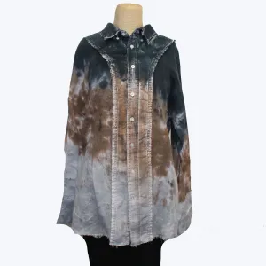 Heyne Bogut Shirt, Neutral/Brown/Black M
