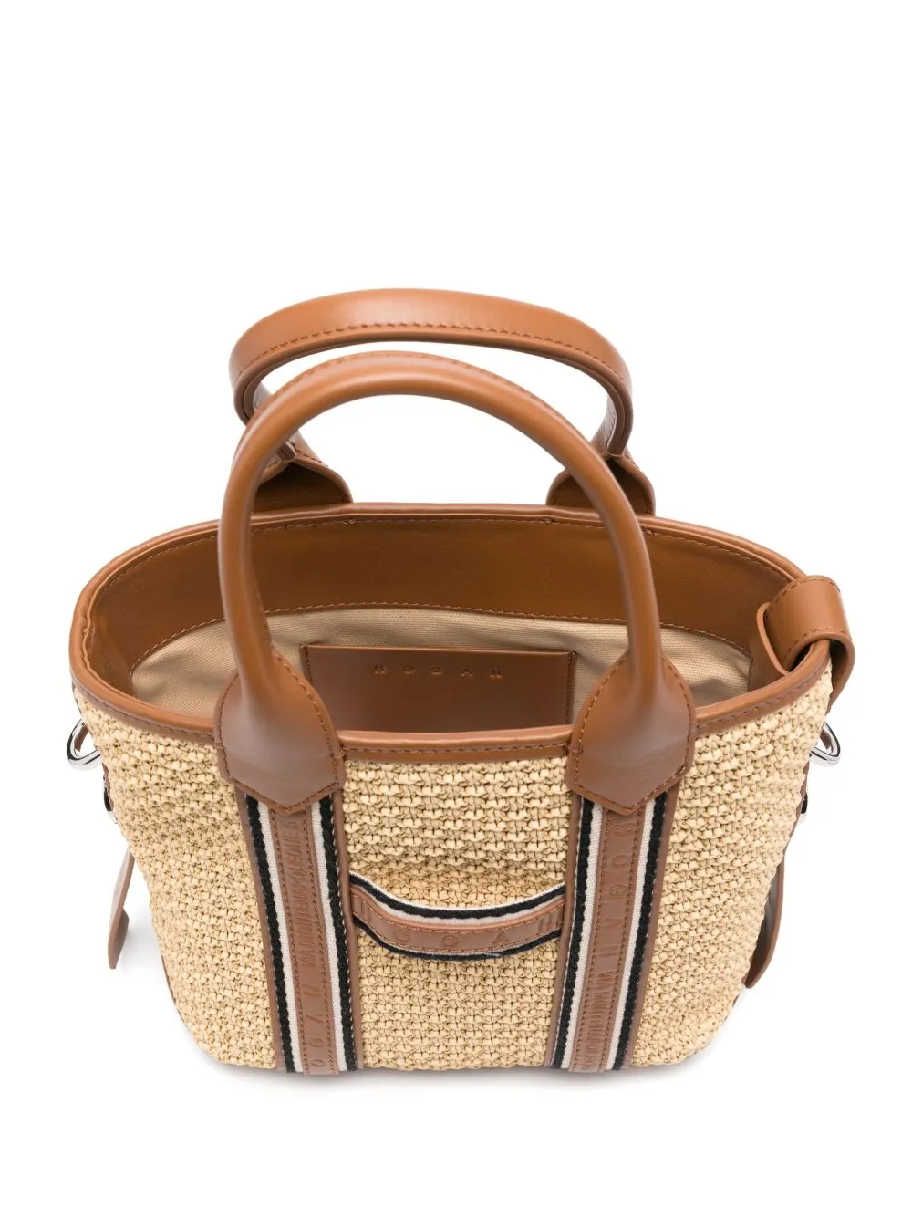 Hogan script small tote bag