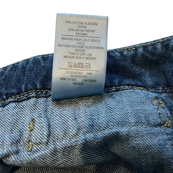 Hudson Belted Cinched Waist Fashion DenimMini Skirt Size 25
