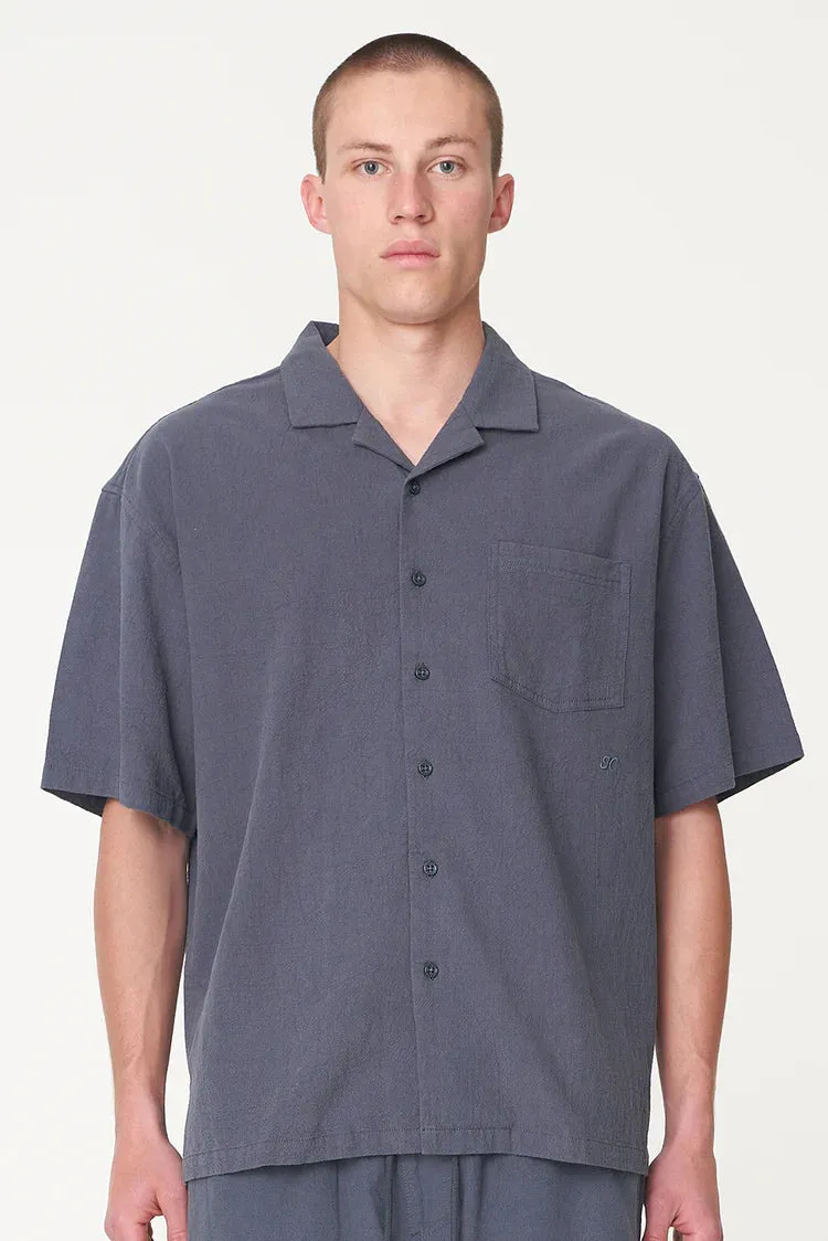 HUFFER CABANA BOX SHIRT GRANITE
