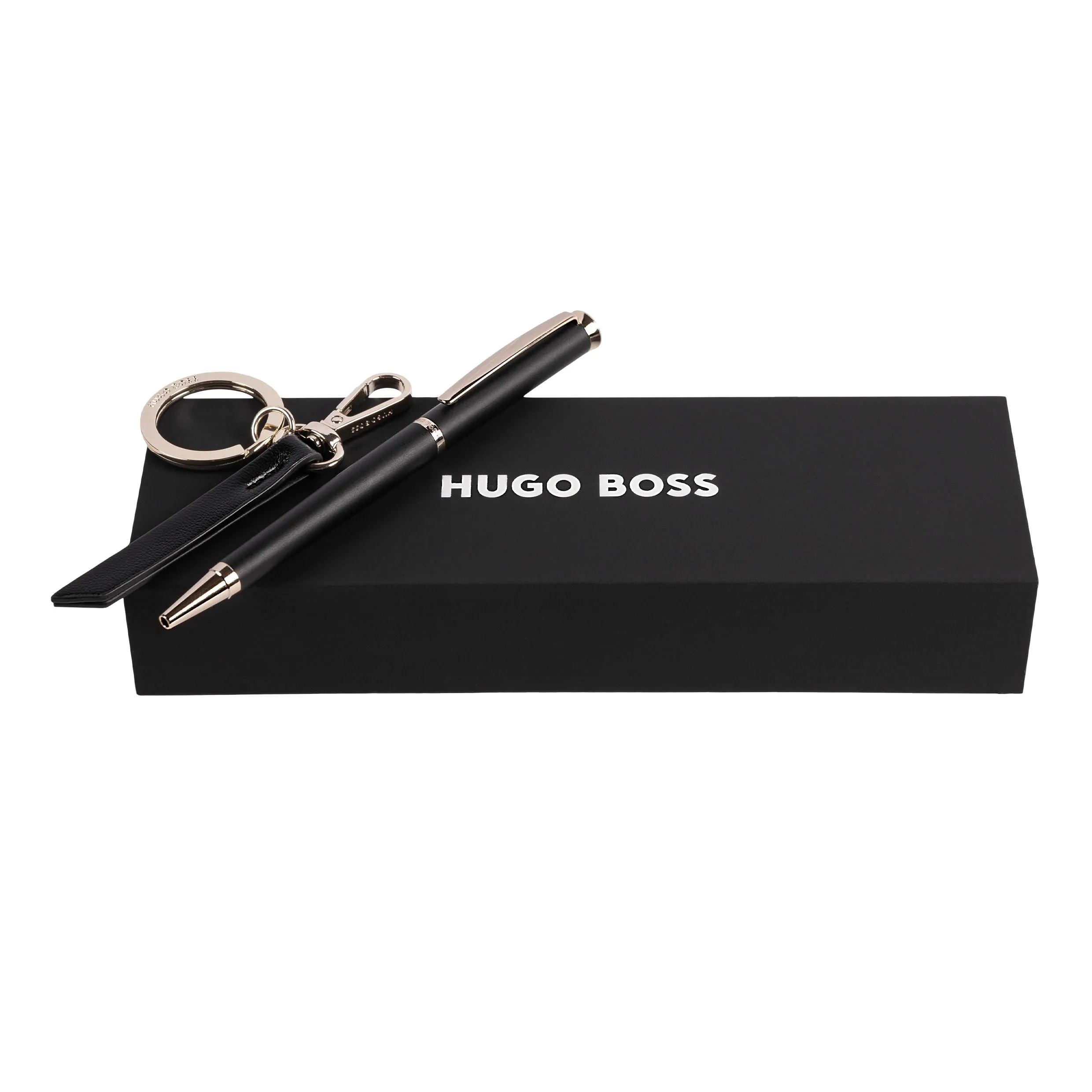 HUGO BOSS HPBK311A-Set HUGO BOSS Black (ballpoint pen & key ring)