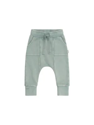 Huxbaby Drop Crotch Pant Washed Jalapeno