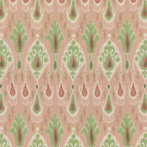 Ikat Bokhara-Rose/Green