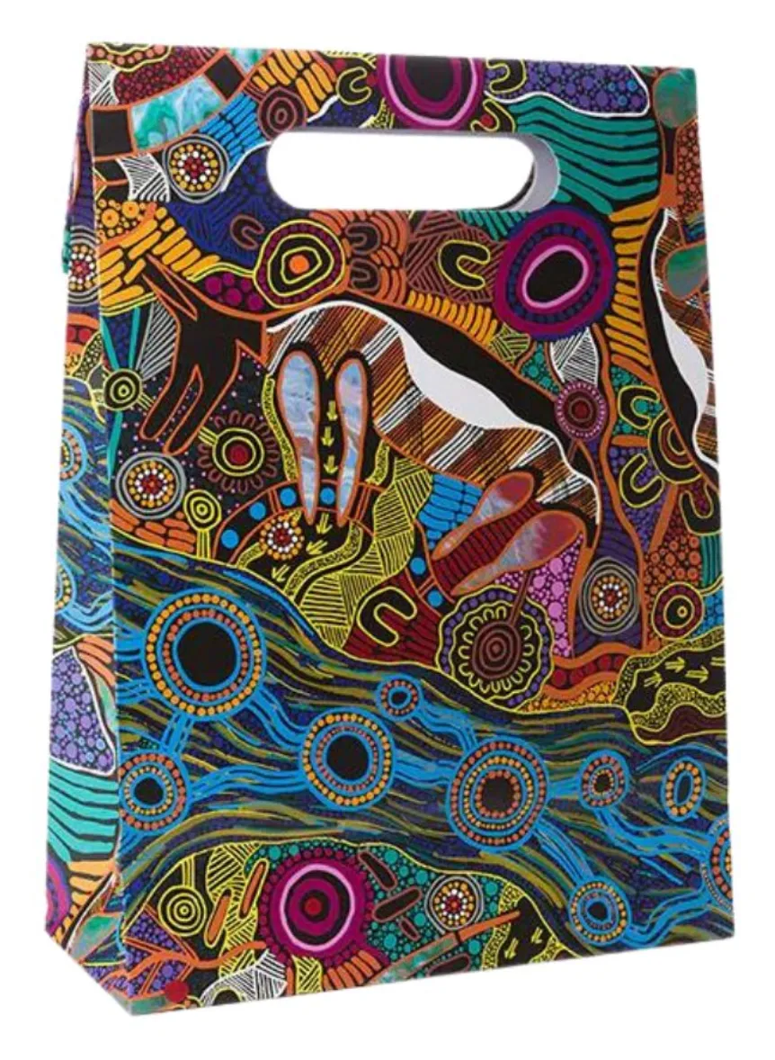 Indigenous Art Paper Gift Bags - 3 Designs