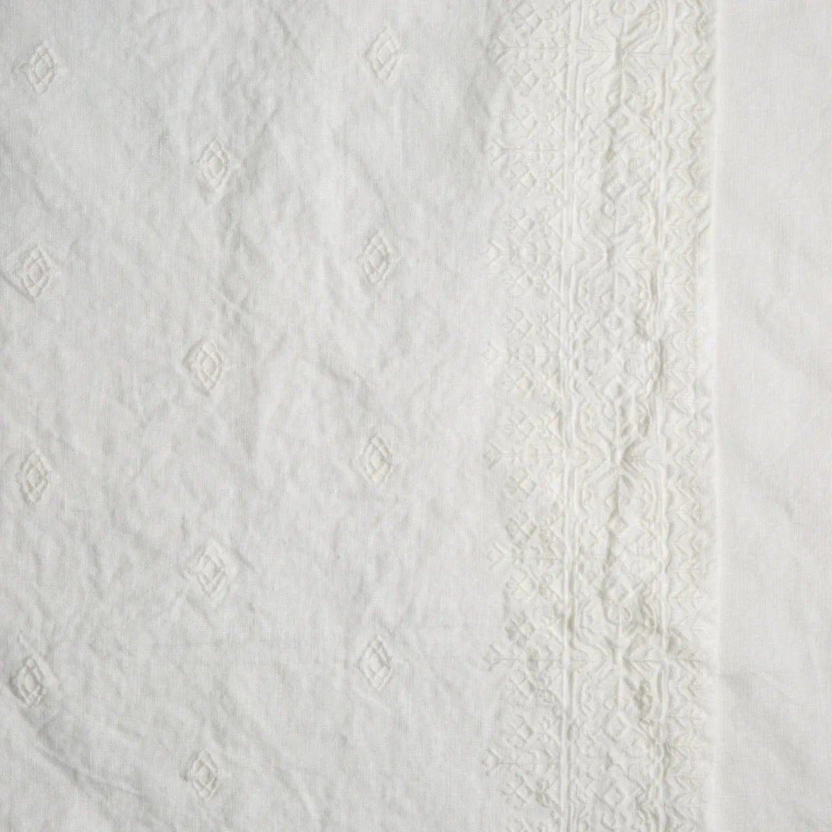 Ines Duvet Cover - Winter White - King