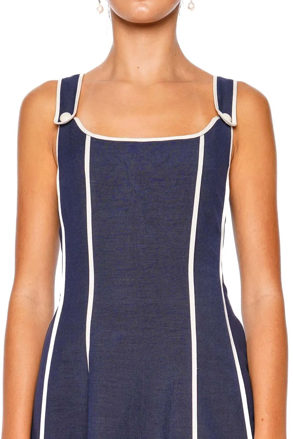 Irie Midnight Striped Mini Dress