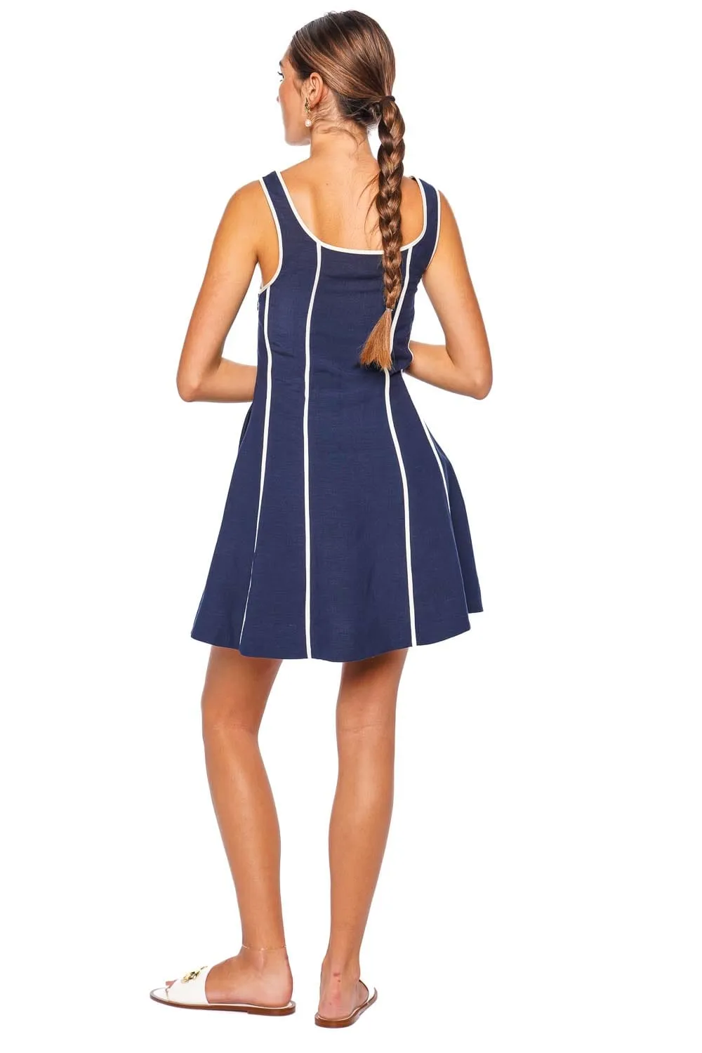 Irie Midnight Striped Mini Dress